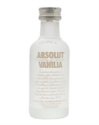 Absolut Miniature Vanilia Swedish Vodka 5 cl 40%
