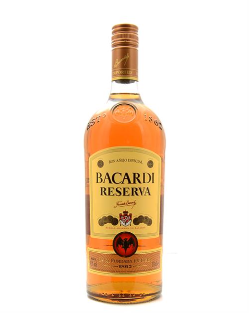 Bacardi Reserva Old Version Puerto Rico Dark Rum 100 cl 40%