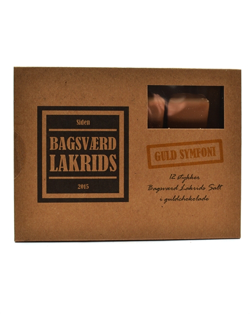 Bagsværd Handmade Guld Symphony Liquorice 125g