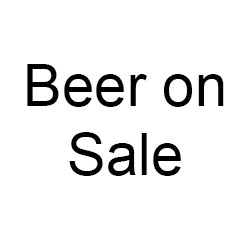 Beer on sale