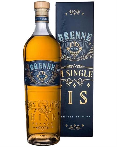 Brenne Ten Organic French Single Malt Whisky 48%