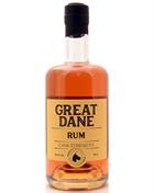Great Dane Cask Strength Skotlander Rum contains 59.7 percent alcohol