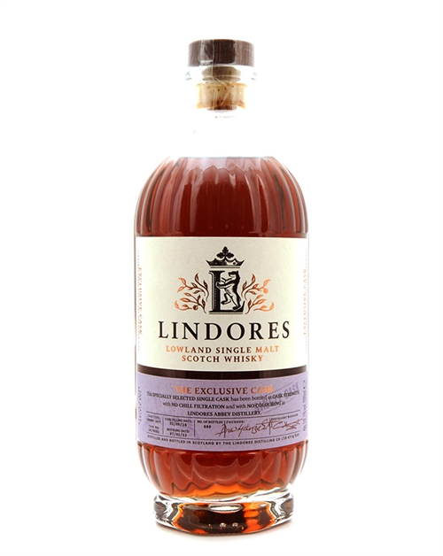 Lindores Abbey Whisky The Exclusive Sherry Cask 2018 Lowland Single Malt Scotch Whisky 59.1