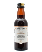 Marthas Miniature Fine Tawny Port Wine 5 cl 19%