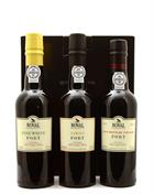 Quinta do Noval Gift Box Fine White - Tawny Port - LBV 2015 Port Wine Portugal 3 x 37,5 cl 19,5%