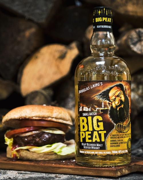 Barbeque opskrift with Big Peat Whisky