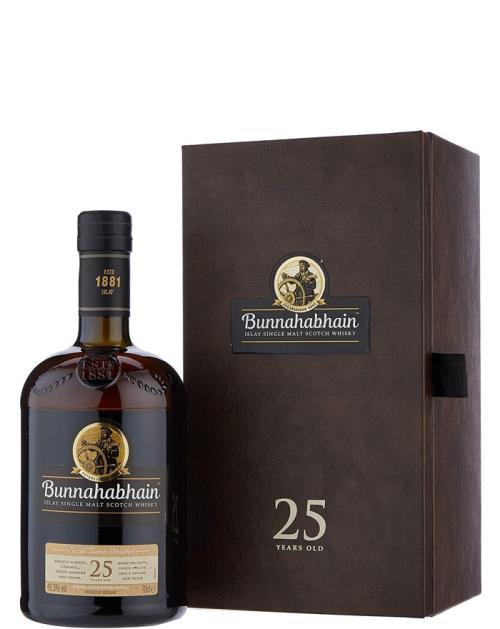 The flagship from Bunnhabhain is a full 25 years old whisky
