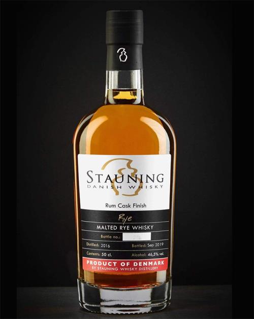 2 new variants of Stauning Rye 2019 September Jamaica Rum Cask at 46.5% & 60.3%.