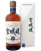 Nikka Miyagikyo 10 years old (Sendai) Single Malt Japanese Whisky 70 cl 45%
