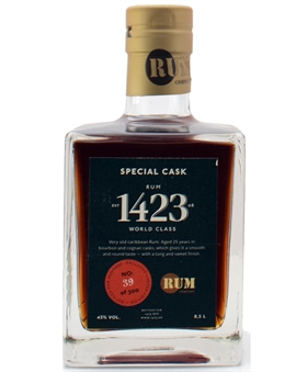 1423 Special Cask 25 Years Rum Company 50 cl Rum 43%