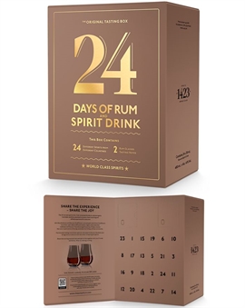 24 Days of Rum Mocha Edition - Rum Advent Calendar filled with 24 x 2cl 