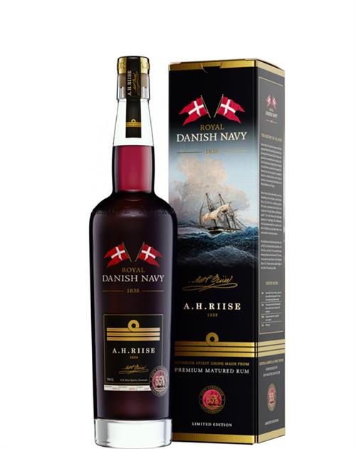 A.H. Riise Royal Danish Navy Strength Rum 70 cl 55%