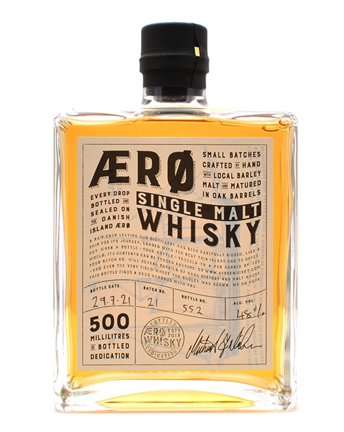 Ærø 2021 Small Batch No 21 Single Malt Danish Whisky 50 cl 48%