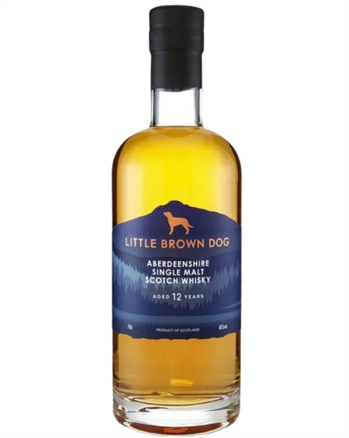 Aberdeenshire Batch 1 Glen Garioch 12 year old Little Brown Dog Single Highland Malt Scotch Whisky 46%