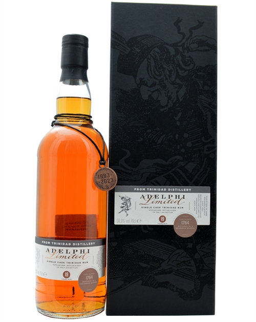 Trinidad Distillery 2005/2024 Adelphi Limited 19 year old # 1754 Single Cask Trinidad Rom 58,0%