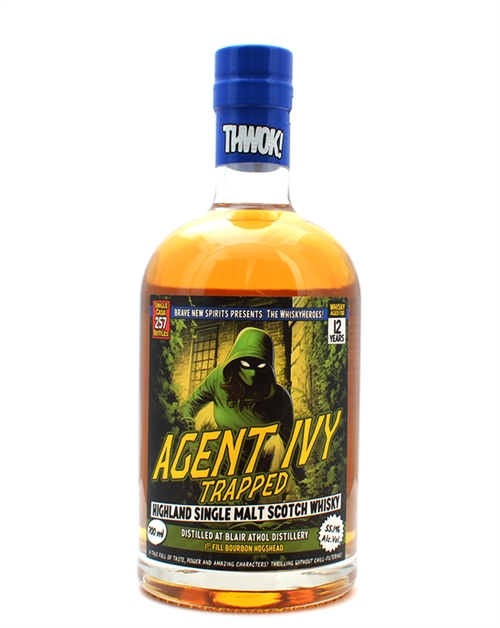 Blair Athol 12 yr Agent Ivy Trapped Whiskyheroes Single Highland Malt Scotch Whisky 70 cl 55,1%