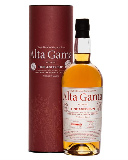 Alta Gama Extra-sec Guyana Rum 70 cl 41%