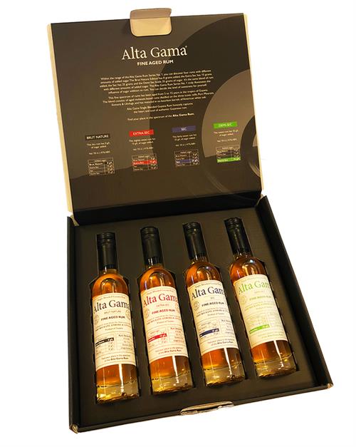 Alta Gama Giftbox Guyana Rum 4x10 cl 41%