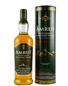 Amrut Peated Cask Strength Indian Single Malt Whisky 70 cl 62,8%.