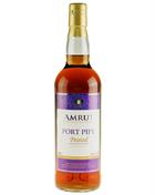 Amrut Port Pipe Peated LMDW Cellar Book Indian Single Malt Whisky 70 cl 62,8% 62,8%.