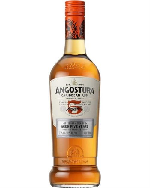 Angostura 5 years old Superior Gold Trinidad & Tobago Caribbean Rum 70 cl 40%
