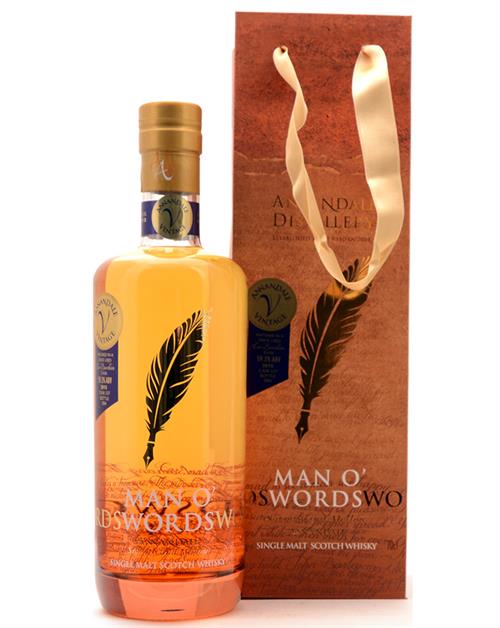 Annandale 2015 Bourbon Cask 224 Single Lowland Malt Whisky 70 cl 60,5%.