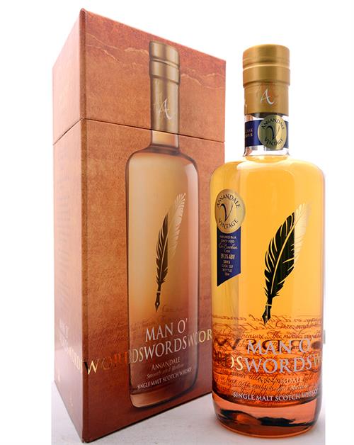 Annandale 2015 Bourbon Cask 537 Single Lowland Malt Whisky 70 cl 59,3%.