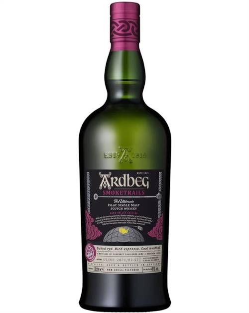 Ardbeg Smoketrails Napa Valley Edition Single Islay Malt Whisky 100 cl 46%