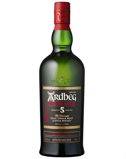Ardbeg Wee Beastie Single Islay Malt Whisky 47.4%.