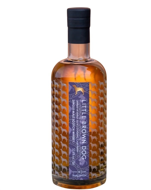 Ardlair 2014 Little Brown Dog 12 Year Old Cognac Cask Finish Single Highland Malt Scotch Whisky 52.6%