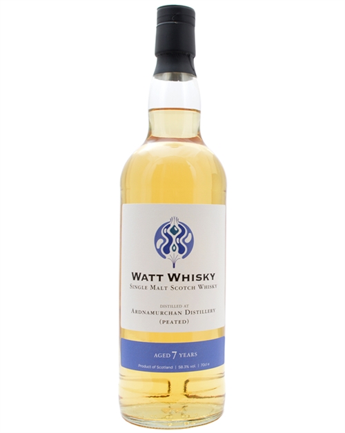 Ardnamurchan 2017/2025 Watt Whisky 7 year old Single Malt Scotch Whisky 70 cl 58,3%