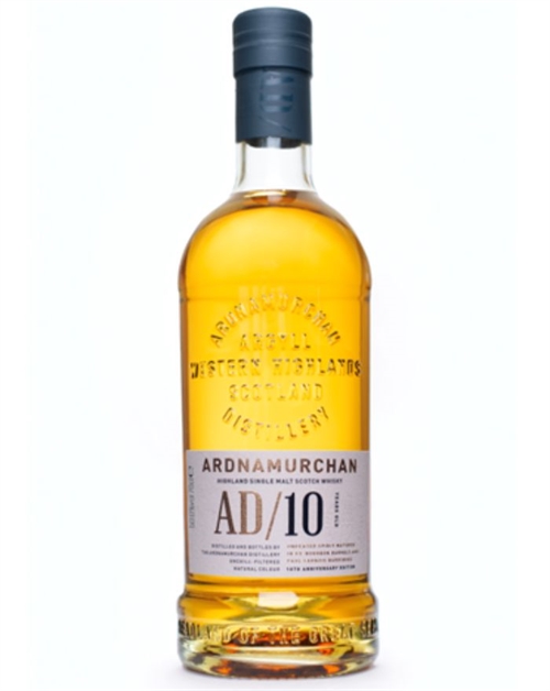 Ardnamurchan AD 10 year old 10th Anniversary Edition Single Highland Malt Whisky 50%