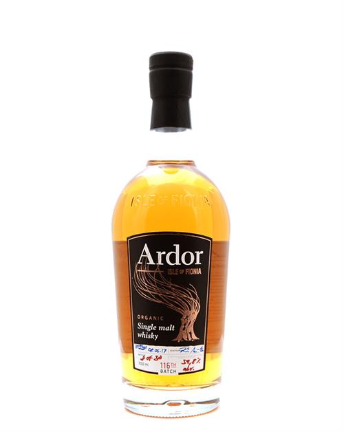 Ardor Isle Of Fionia Organic Batch 116 Danish Single Malt Whisky 59,8%
