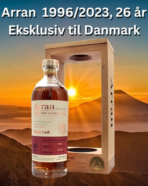 Arran 1996 – 26 YO – 53.3% – Bottled Exclusively for Denmark – Blog Post by Luka Gottschalk