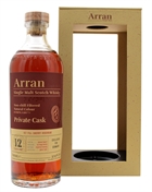 Arran 2012/2025 Single Cask Denmark 12 yr 1st Fill Sherry Single Malt Scotch Whisky 57,9%