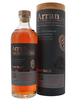 Arran 15 Year Old Rare Batch Peated Sherry Butts Single Island Malt Scotch Whisky 54,4%