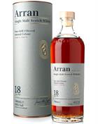 Arran 18 years old Single Island Malt Whisky 46%