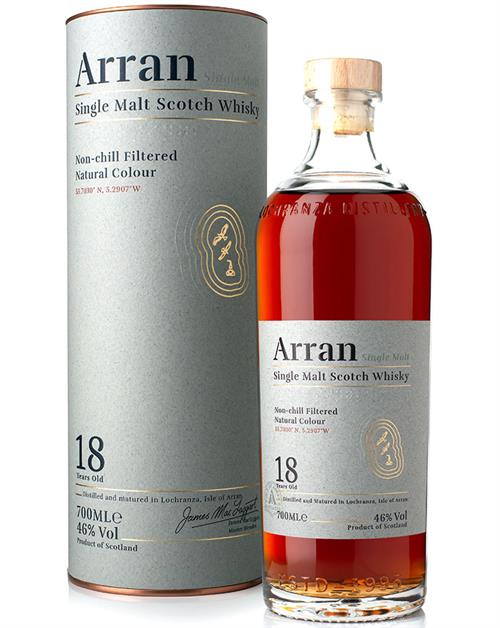 Arran 18 years old Island Single Malt Scotch Whisky 70 cl 46%