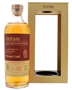 Arran 2015/2025 Single Cask Denmark 9 yr 50 ppm 1st Bourbon Single Malt Whisky 59,6%