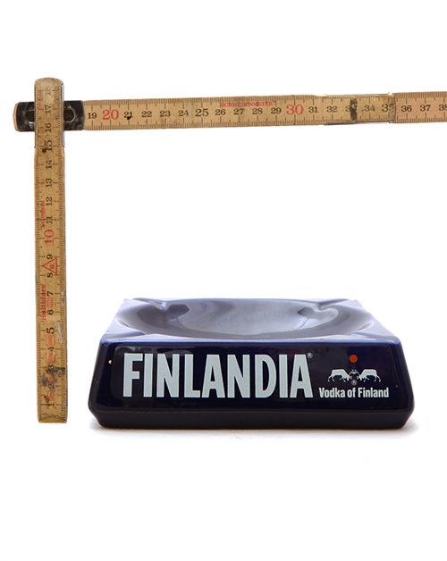 Ashtray with Finlandia whiskey logo 2