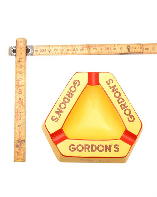 Ashtray with Gordons whiskey logo 2