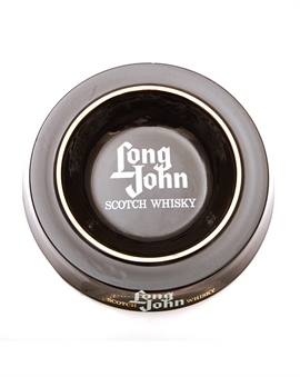 Ashtray with Long John whiskey logo 2