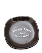 Ashtray with Queen Anne whiskey logo 2