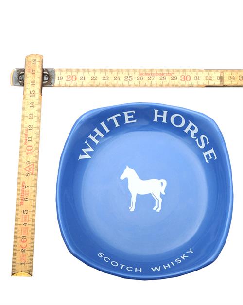 Ashtray with White Horse whiskey logo 1