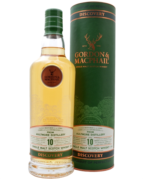 Aultmore 10 Years Old Gordon & Macphail Discovery Single Malt Scotch Whisky 43%