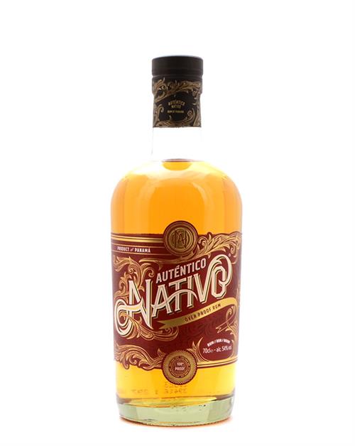 Autentico Nativo Over Proof 108 Proof Panama Rum 70 cl 54%