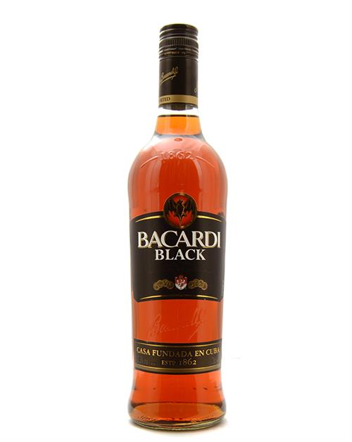 Bacardi Black Original Premium Dark Rum 70 cl 37.5%