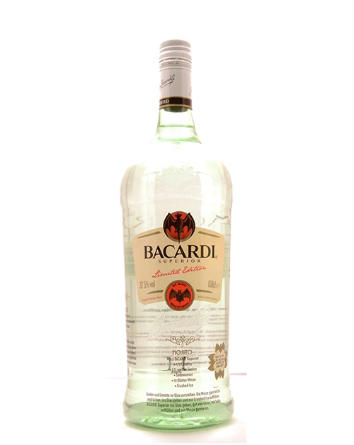 Bacardi Superior Limited Edition Original Premium White Premium Rum 150 cl 37,5% 37,5%.