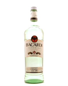 Bacardi Superior Ron Carta Blanca Original Premium White Rum 300 cl 37,5% Superior Ron Carta Blanca