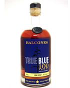 Balcones True Blue 100 proof Texas Corn Whiskey 50.2%.